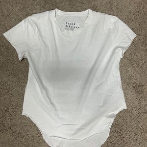 Frank and Eileen women’s white top size large